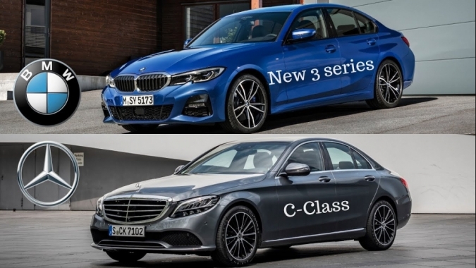 So sánh BMW 3-Series 2019 vừa ra mắt và Mercedes Benz C-Class
