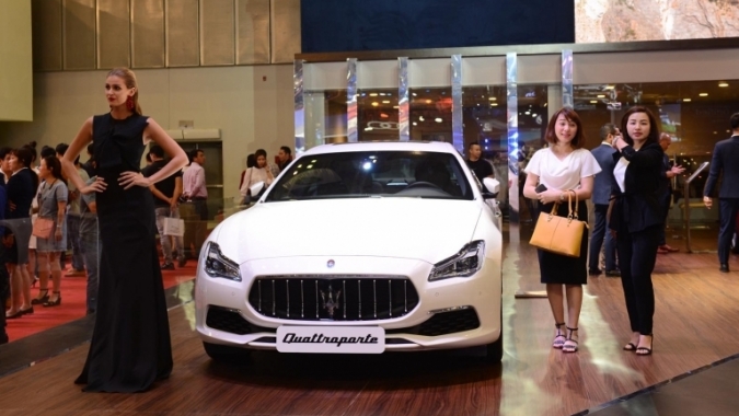 Ngắm dàn xe Ý của Maserati tại Việt Nam Motor Show 2018
