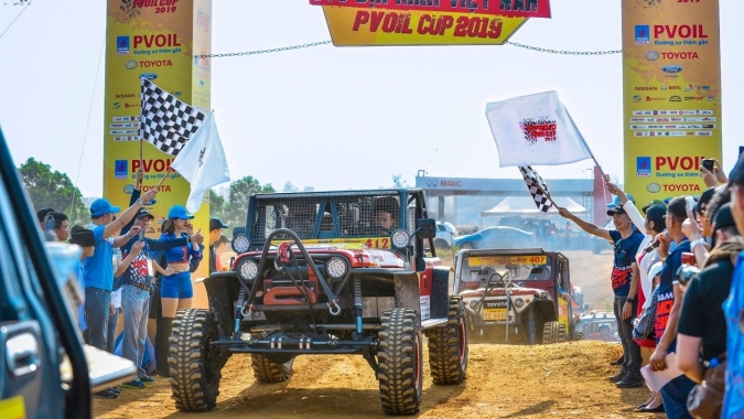 Tổng kết giải đua xe địa hình lớn nhất Việt Nam PVOIL VOC 2019