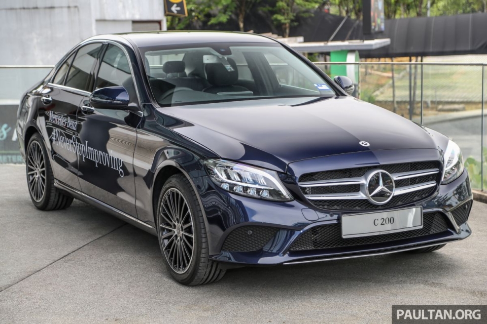 Mercedes-Benz C-Class 2019 ra mắt tại thị trường Malaysia mercedes benz c class 2019 ra mat tai thi truong malaysia