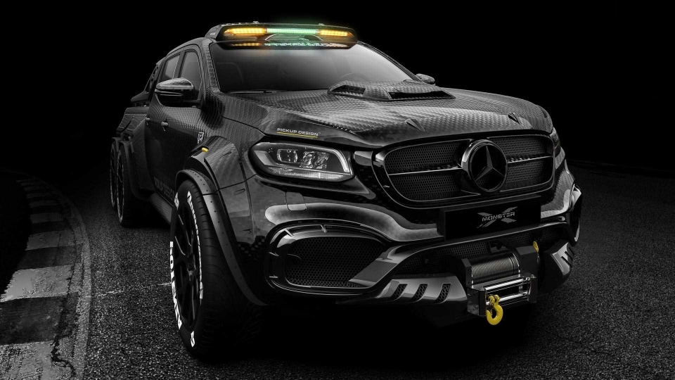 Chiêm ngưỡng bán tải Mercedes-Benz X-Class độ 6 bánh cực ngầu
