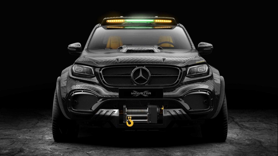 Chiêm ngưỡng bán tải Mercedes-Benz X-Class độ 6 bánh cực ngầu chiem nguong ban tai mercedes benz x class do 6 banh cuc ngau tu carlex design