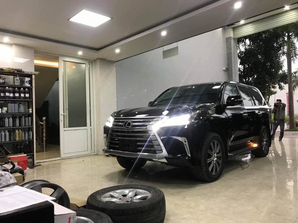 lexus lx570 doi 2008 phau thuat tham my thanh 2018 cua dai gia nghe an