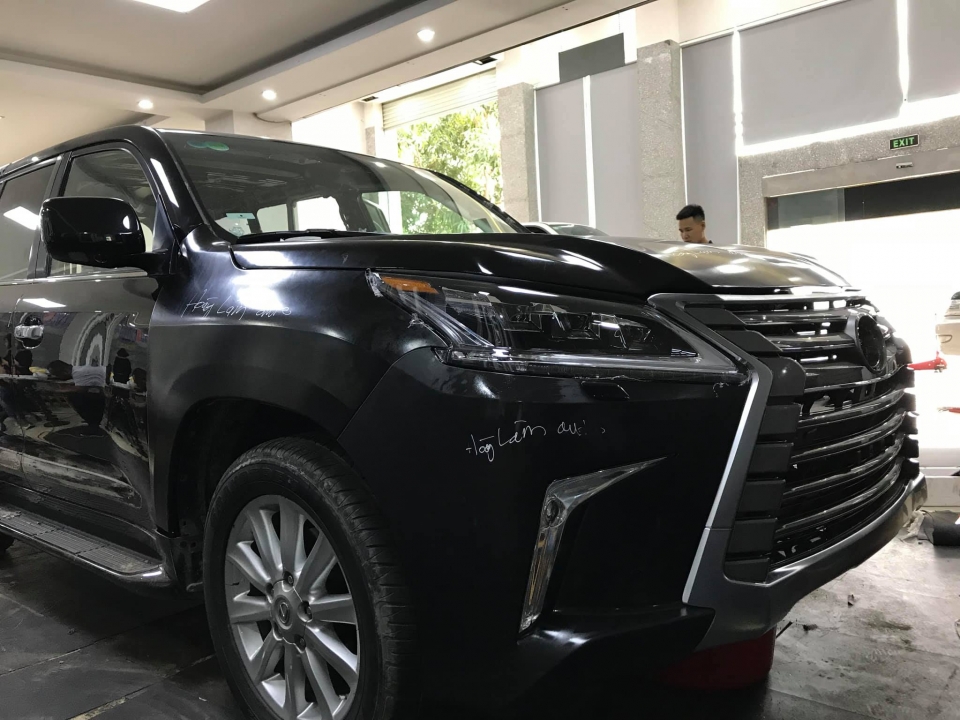 lexus lx570 doi 2008 phau thuat tham my thanh 2018 cua dai gia nghe an