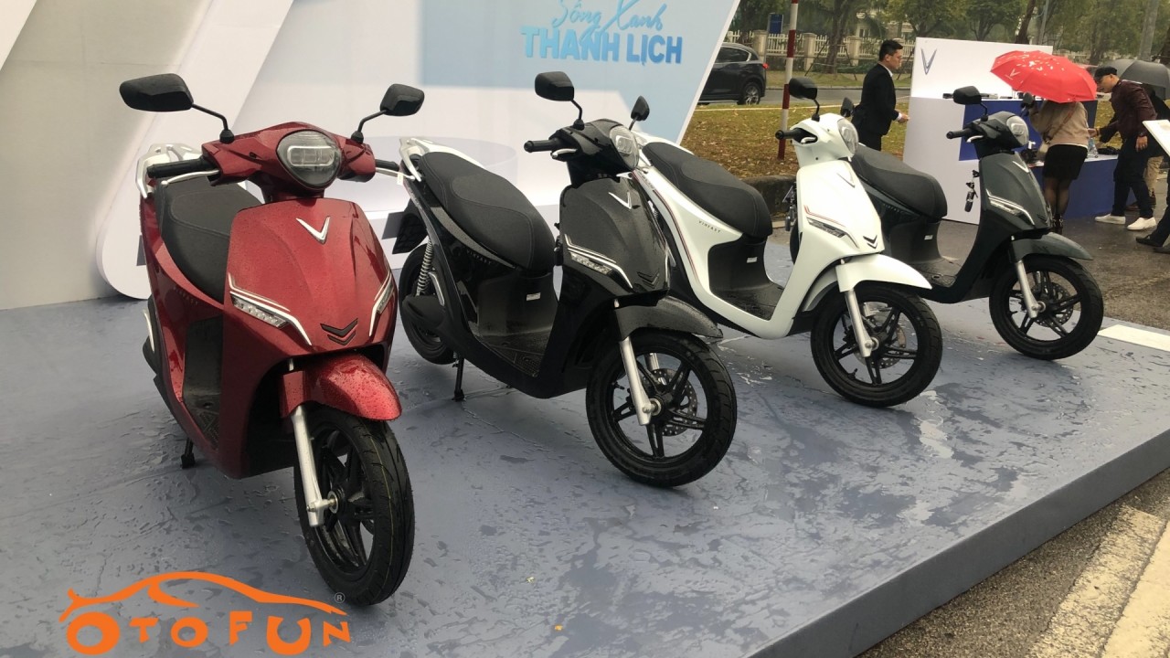 VinFast giới thiệu 2 xe máy điện mới