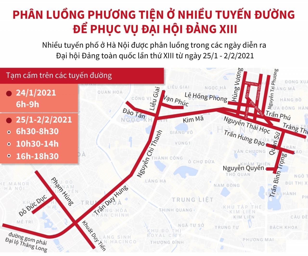 Nhiều tuyến phố thủ đô Hà Nội tắc đường đầu tuần