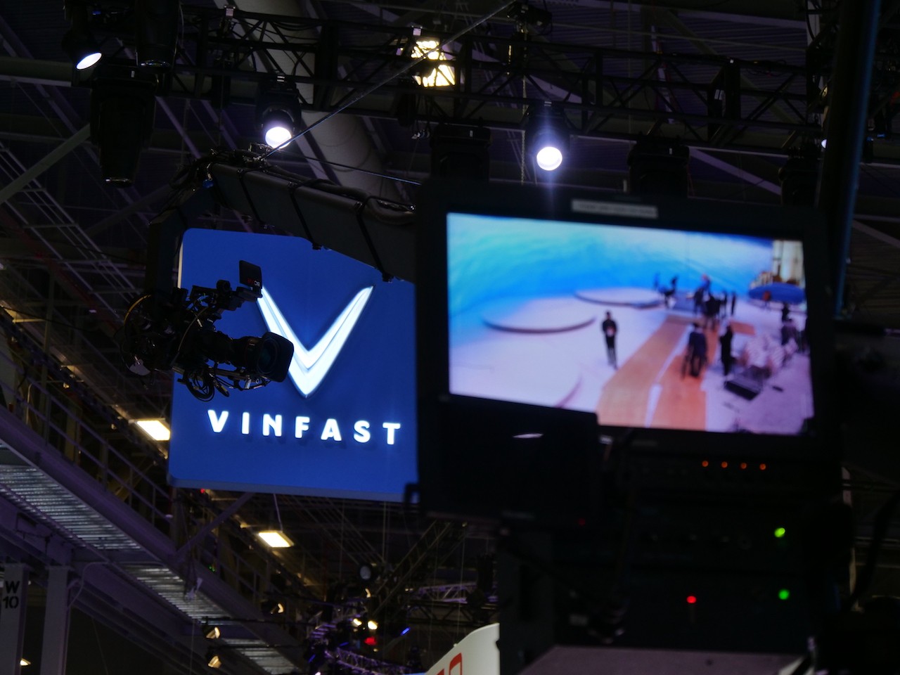 Những hình ảnh đầu tiên của VinFast tại triển lãm CES 2022
