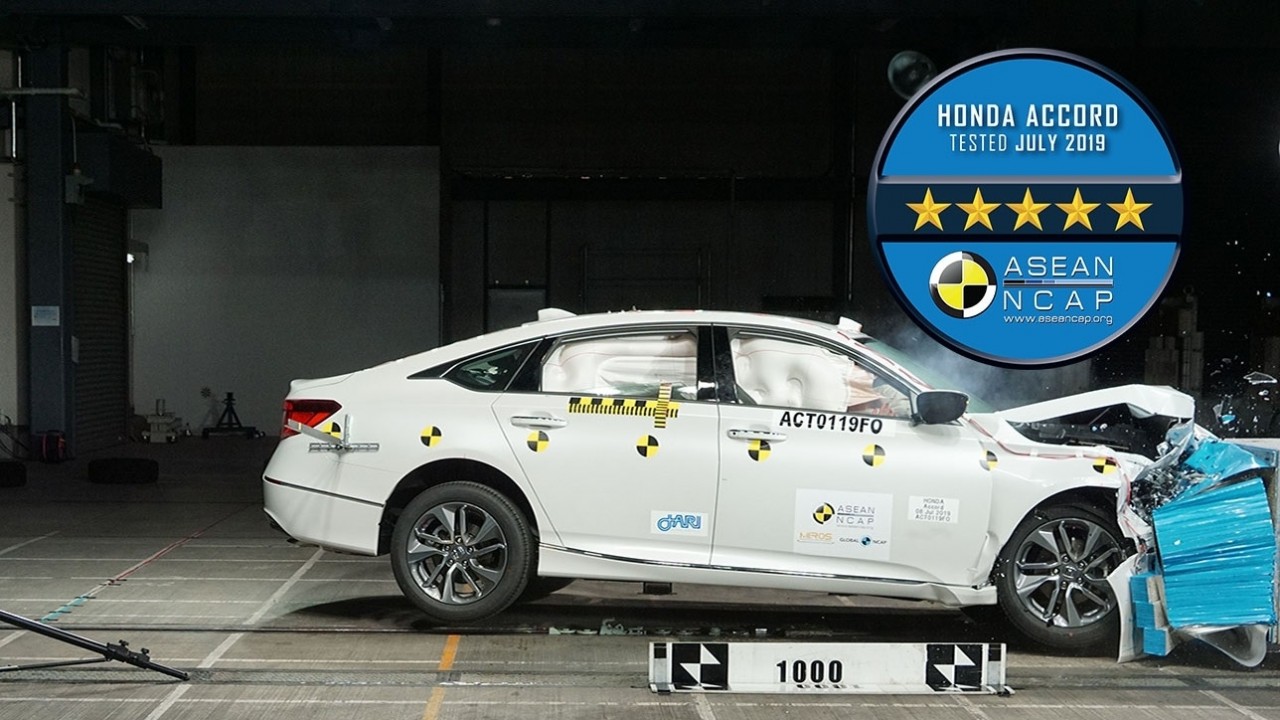 Honda Accord là xe an toàn nhất Đông Nam Á