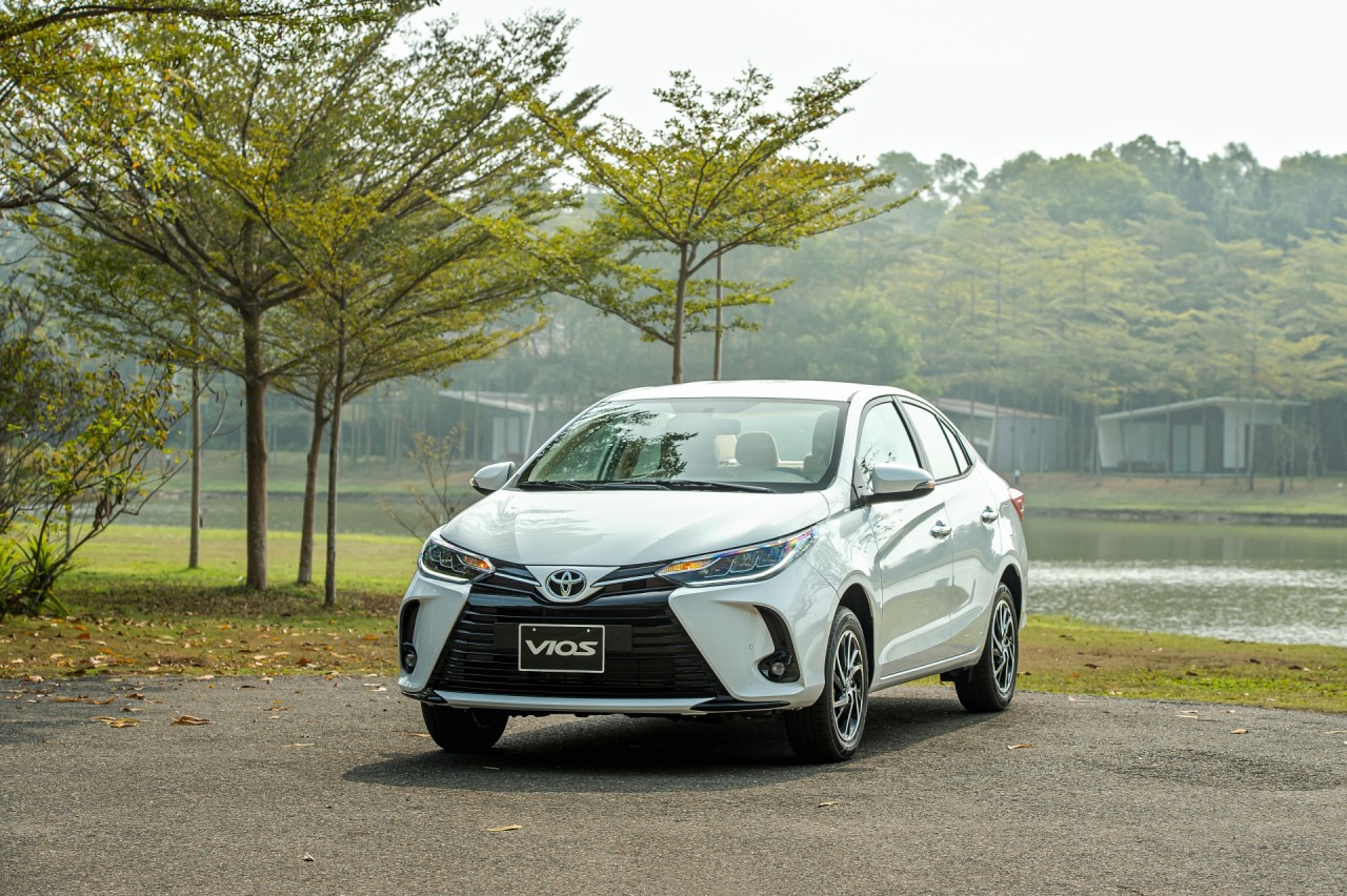 Toyota Vios 2021 giá cao nhất 638 triệu đồng