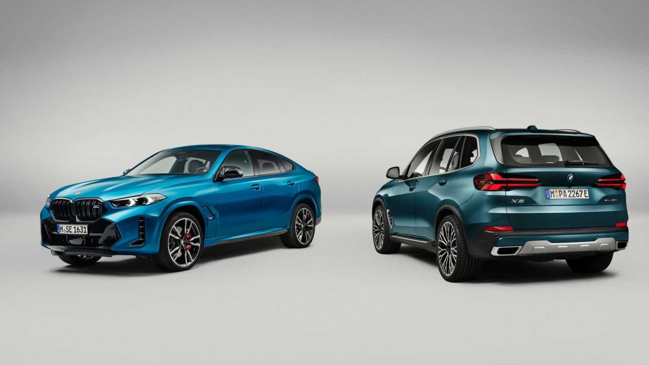 BMW giới thiệu X5 và X6 mới, có thêm tùy chọn PHEV