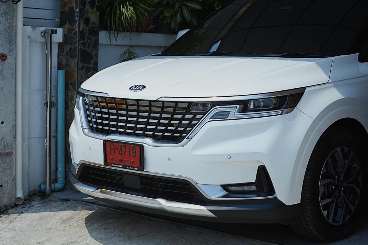 Hình thực tế Kia Sedona 2021 tại Thái Lan