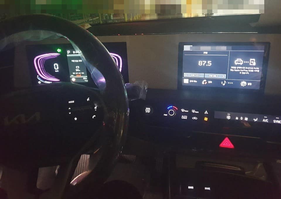 Hình thực tế Kia K8 mới ra mắt tại Hàn Quốc