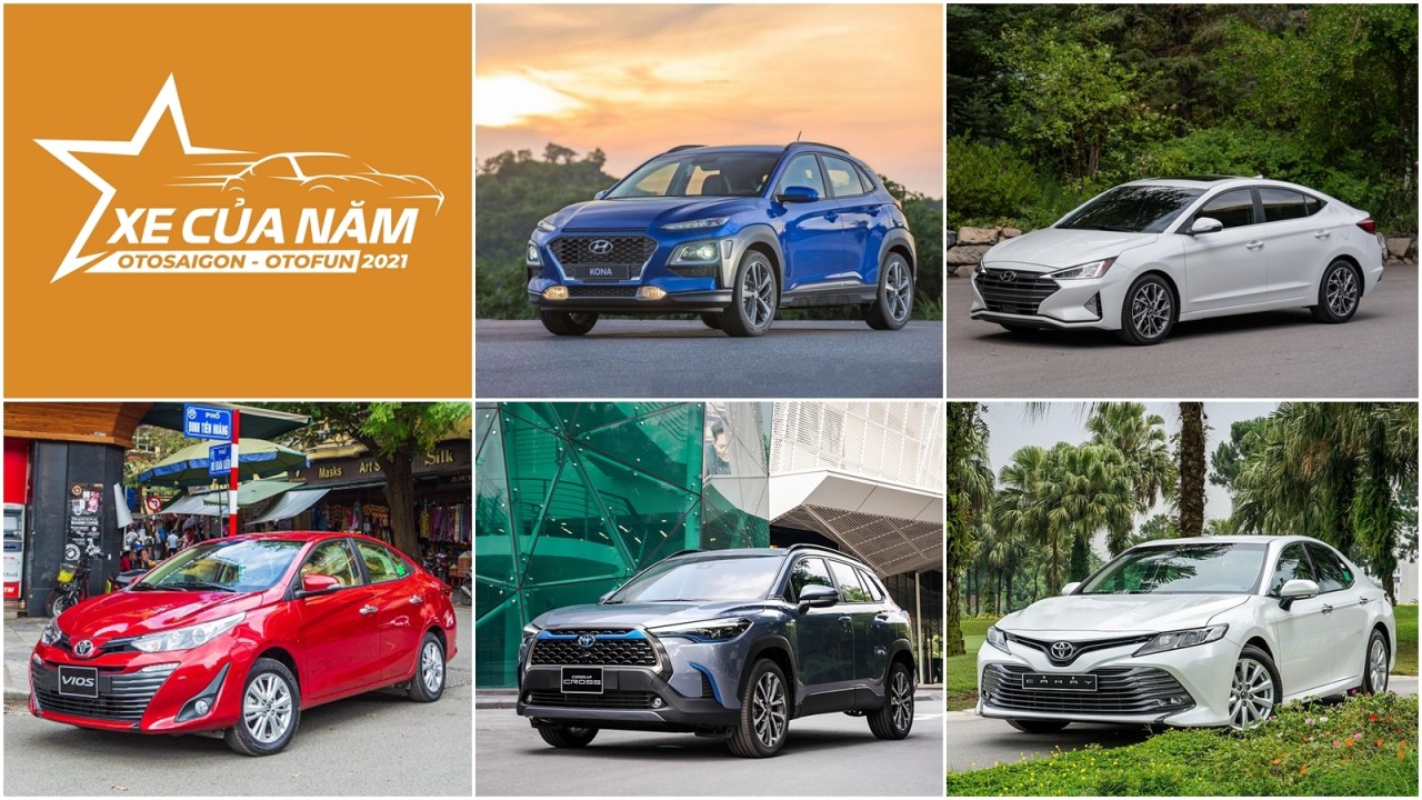 Xe của năm 2021: Hyundai và Toyota tăng tốc