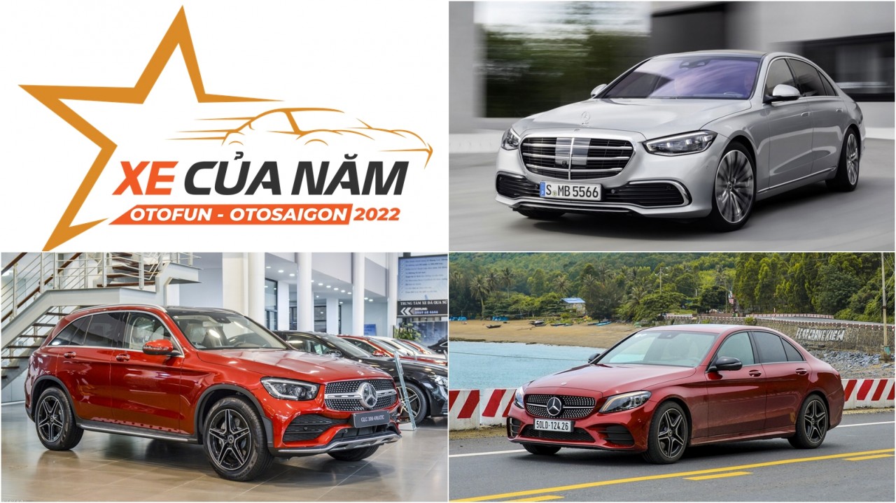 XE CỦA NĂM 2022: Mercedes chiếm ưu thế tại phân khúc xe sang