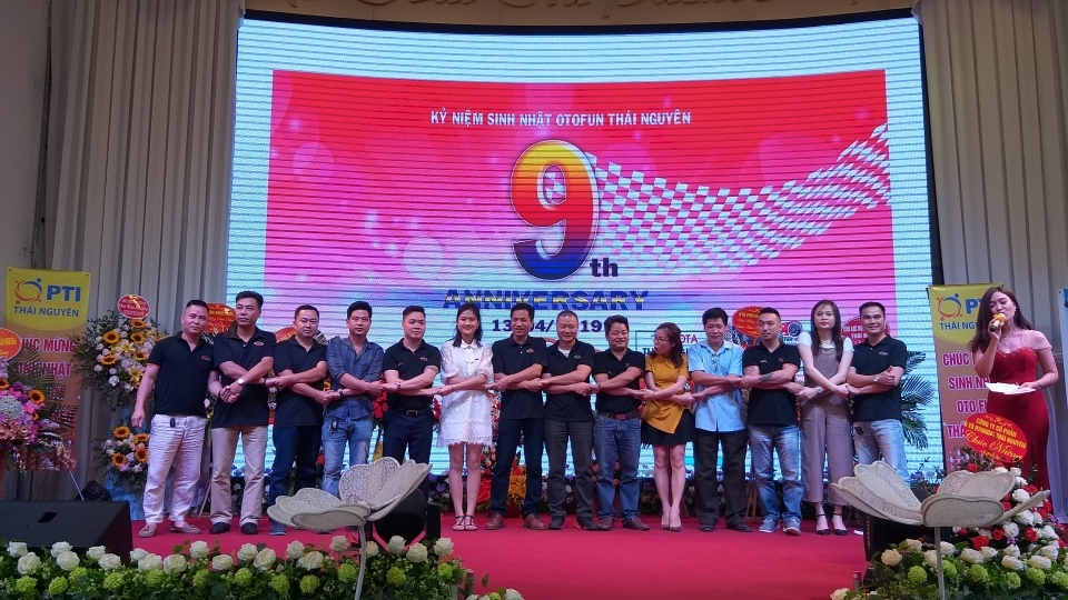 Chi hội OtoFun Thái Nguyên kỷ niệm sinh nhật lần thứ 9