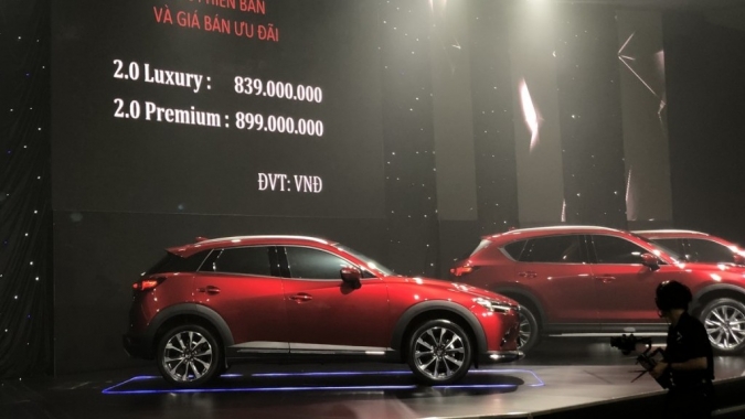 Mazda CX-3 và CX-30 được giảm 100% phí trước bạ