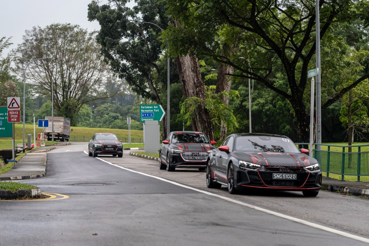 Loạt xe điện Audi xuất hiện tại triển lãm Audi House of Progress Singapore 2023