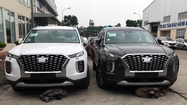 Hyundai Palisade bất ngờ xuất hiện tại Việt Nam với số lượng lớn