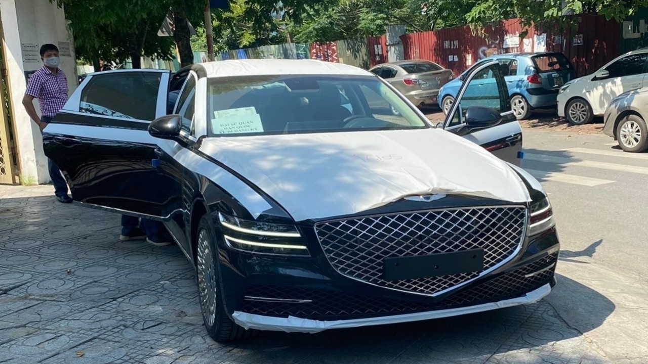 Xe sang Genesis G80 tại Việt Nam