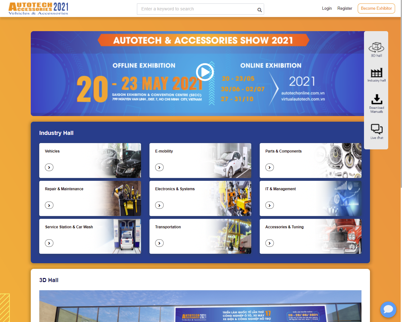 Triển lãm Autotech & Accessories 2021 chuyển đổi hoàn toàn sang hình thức trực tuyến