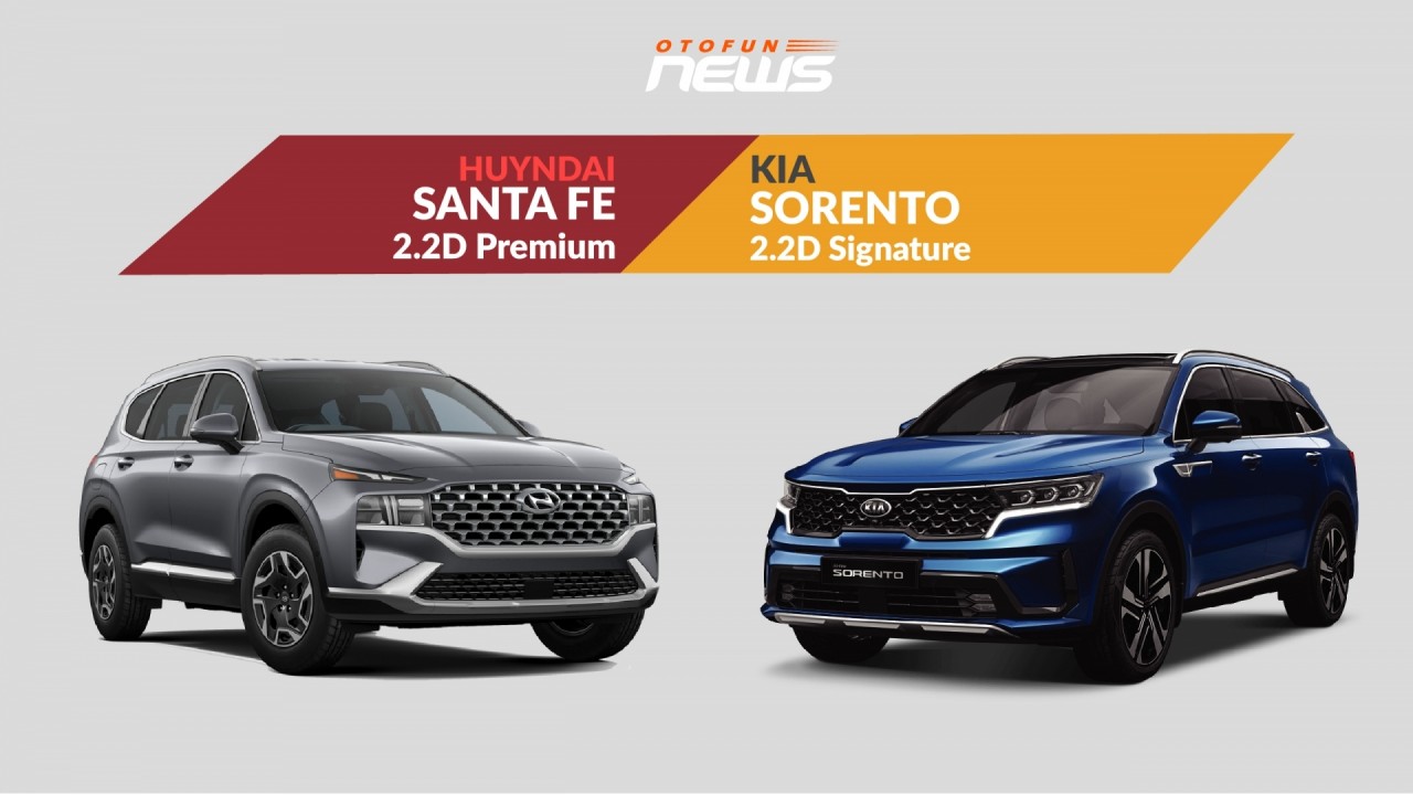 [Infographic] So sánh Hyundai Santa Fe và Kia Sorento phiên bản cao cấp nhất