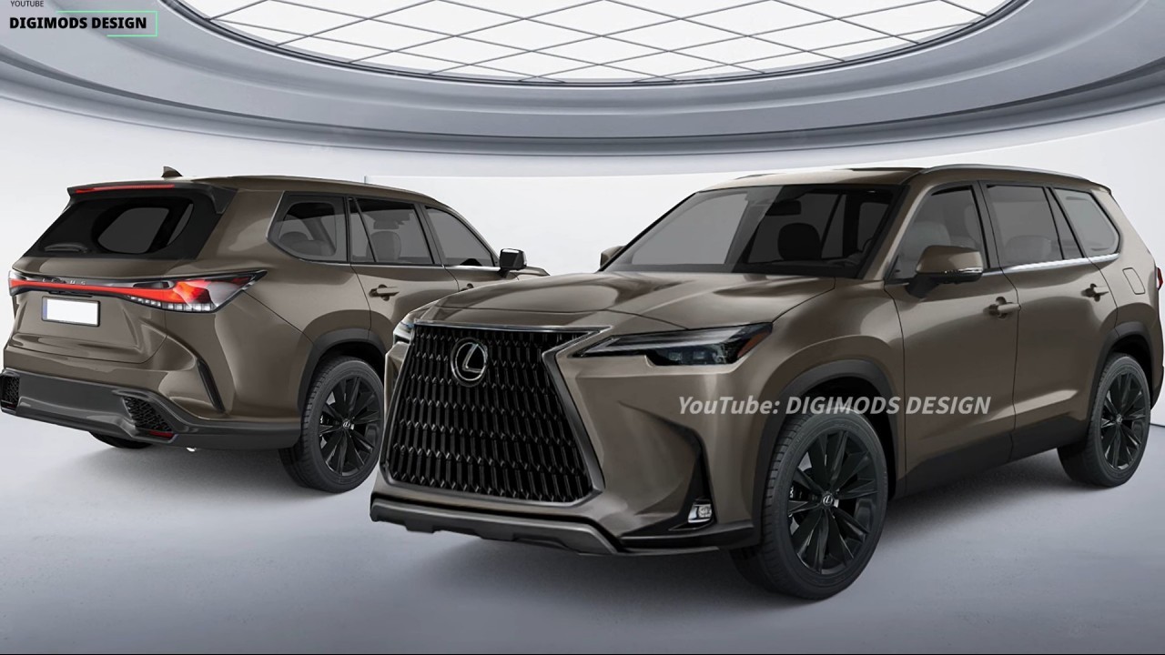 Xuất hiện hình phác thảo Lexus GX hoàn toàn mới