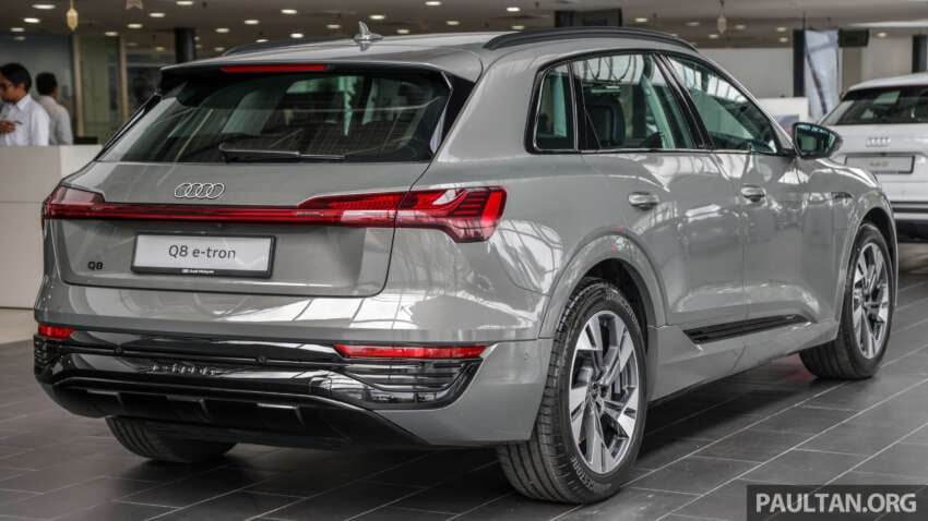 Audi Q8 e tron giá 1,9 tỷ tại Malaysia