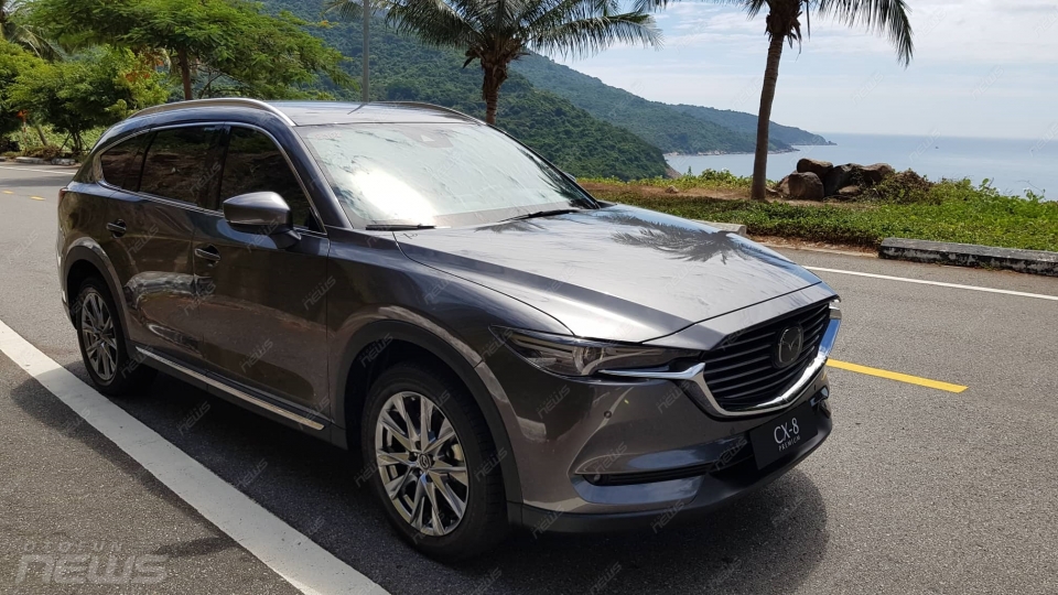 mazda cx8 bang xuong bang thit truoc ngay ra mat