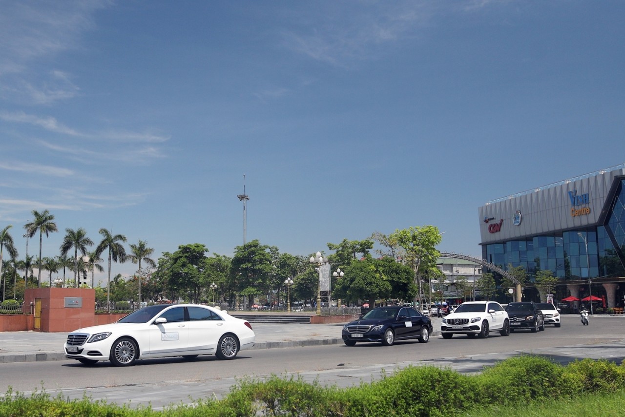 thanh lap clb mercedes benz nghe tinh