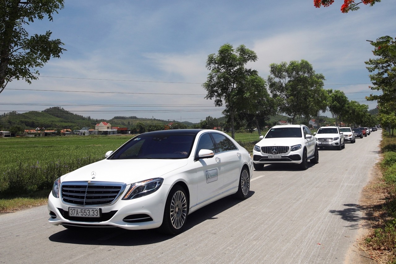 thanh lap clb mercedes benz nghe tinh