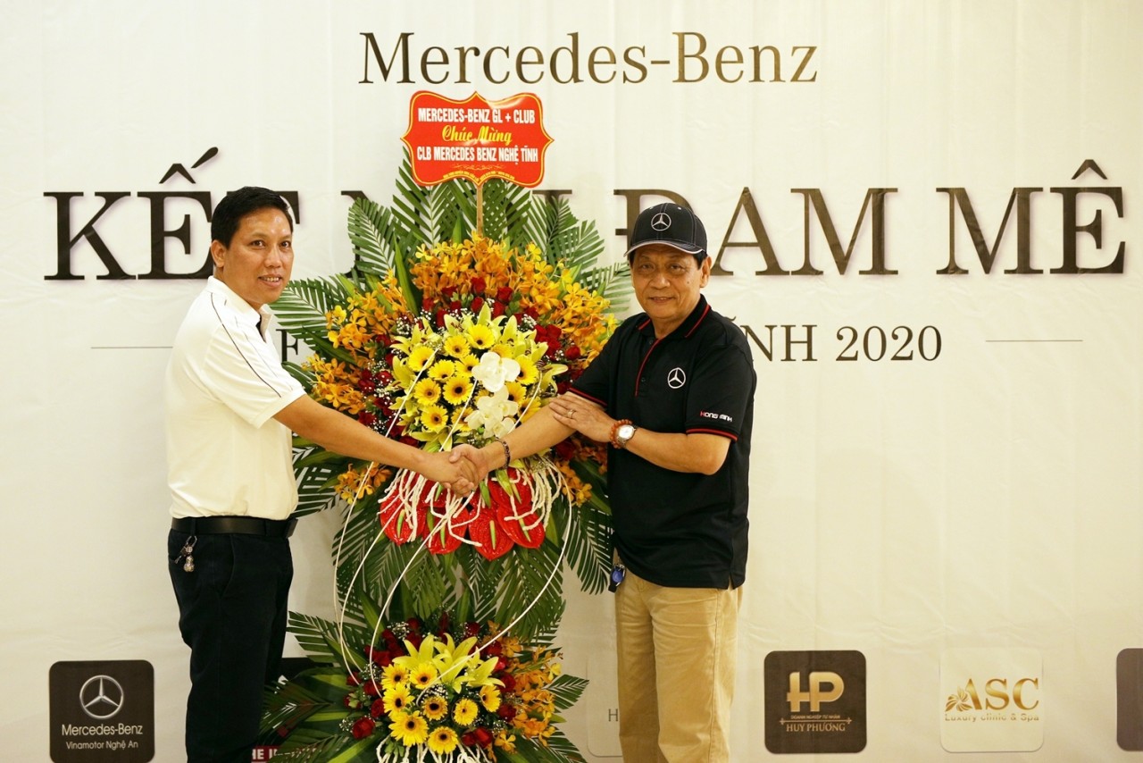 thanh lap clb mercedes benz nghe tinh