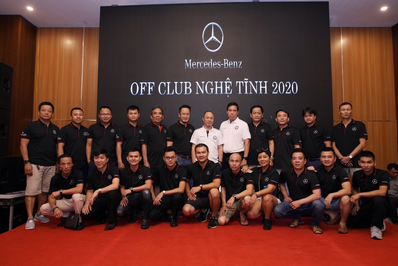 thanh lap clb mercedes benz nghe tinh