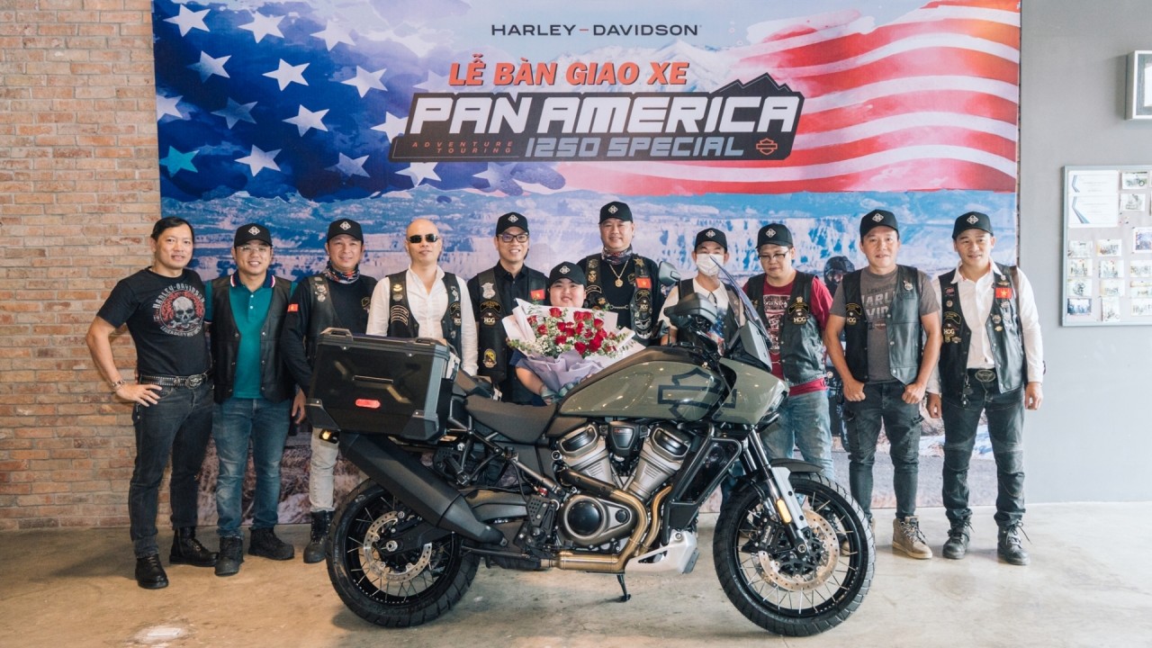 Mô tô địa hình Harley-Davidson Pan America 1250 Special đầu tiên có chủ