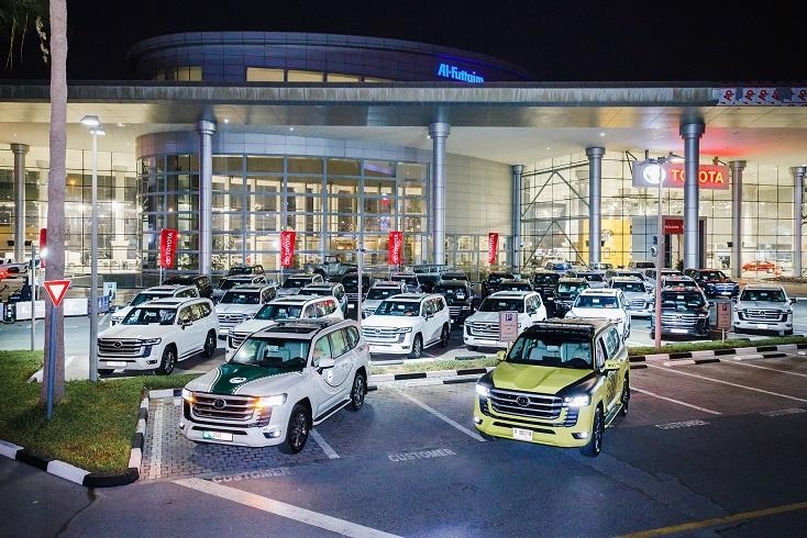 Cảnh sát Dubai chơi lớn, "tậu" xe Toyota Land Cruiser 2022 để tuần tra