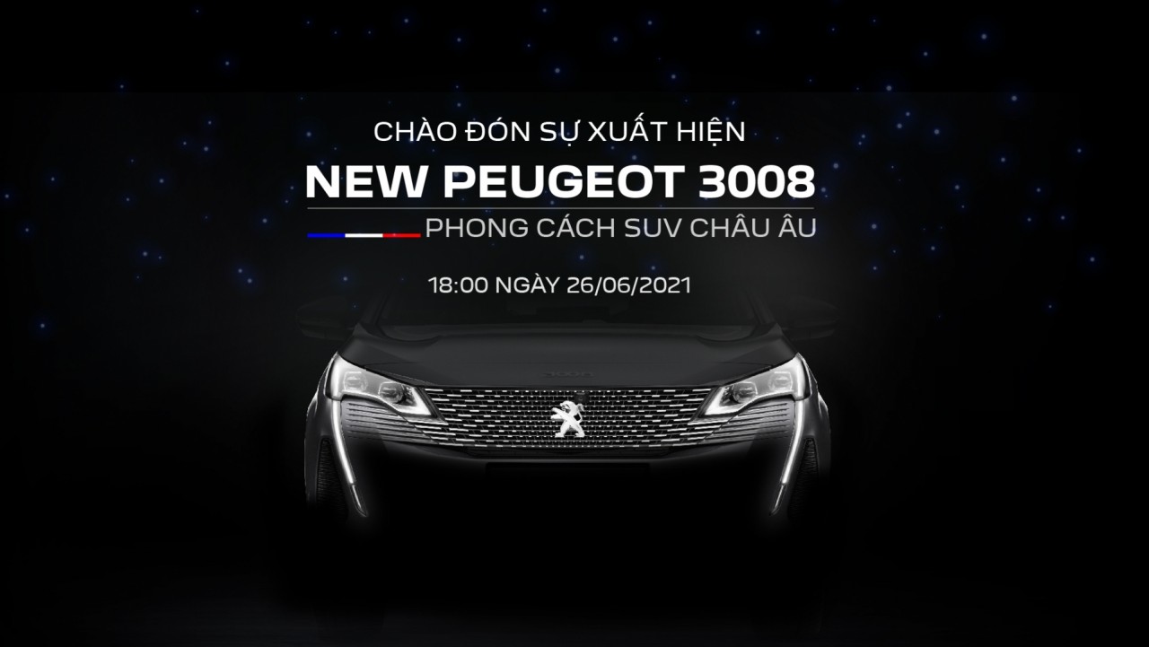 Peugeot 3008 mới ra mắt trực tuyến tối nay