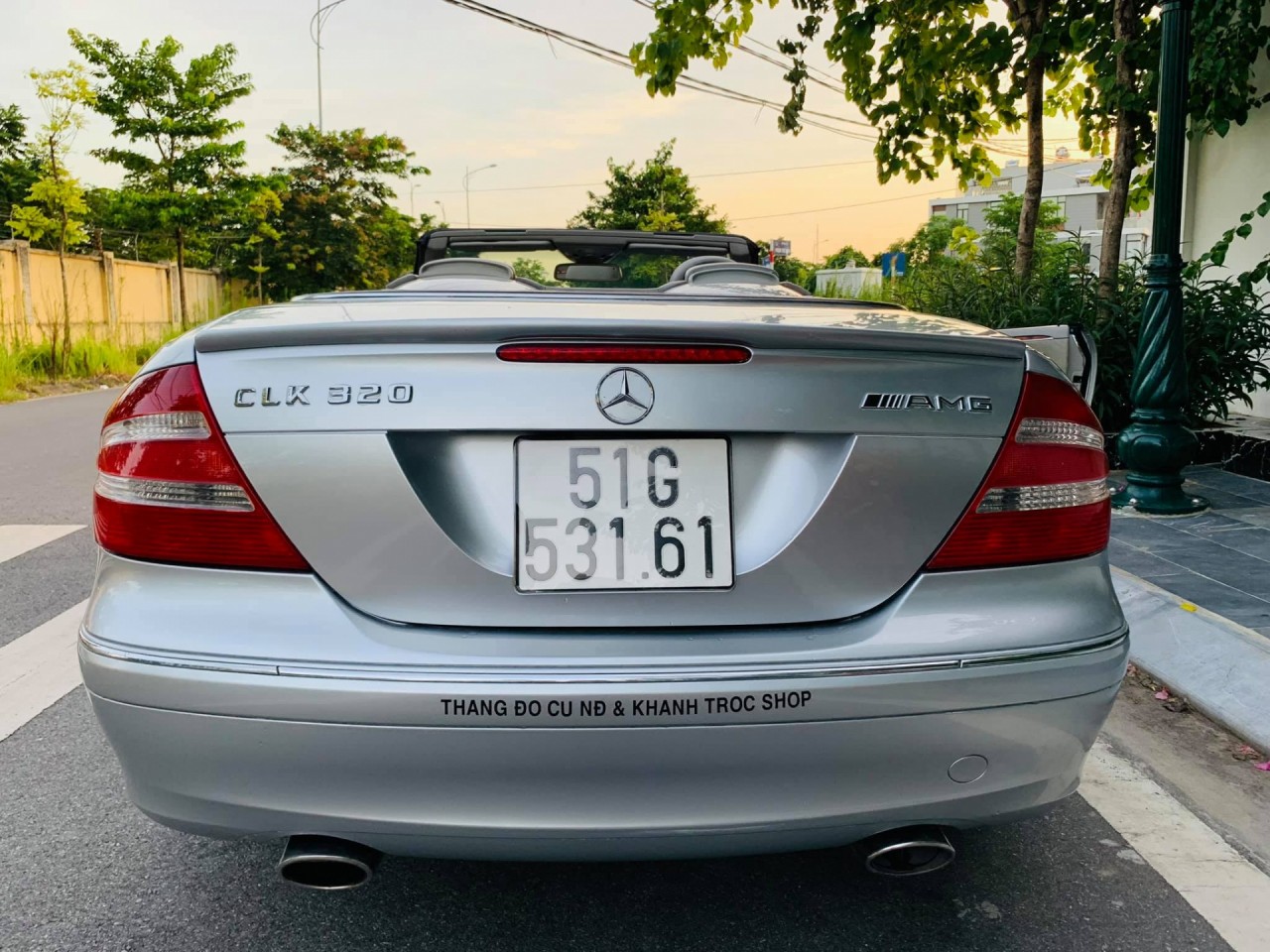 Mercedes CLK mui trần 17 năm tuổi giá chỉ 500 triệu đồng