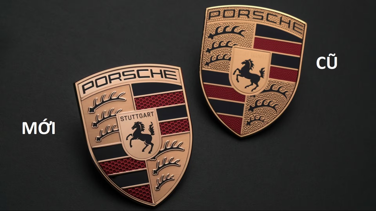 Porsche đổi logo nhân dịp kỷ niệm 75 năm thành lập