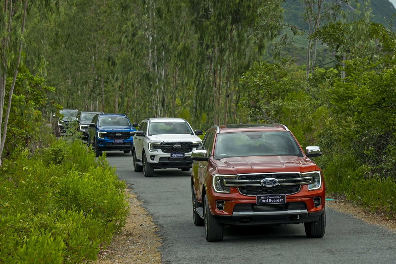 Ford Việt Nam tổ chức hành trình trải nghiệm Ford Everest hoàn toàn mới