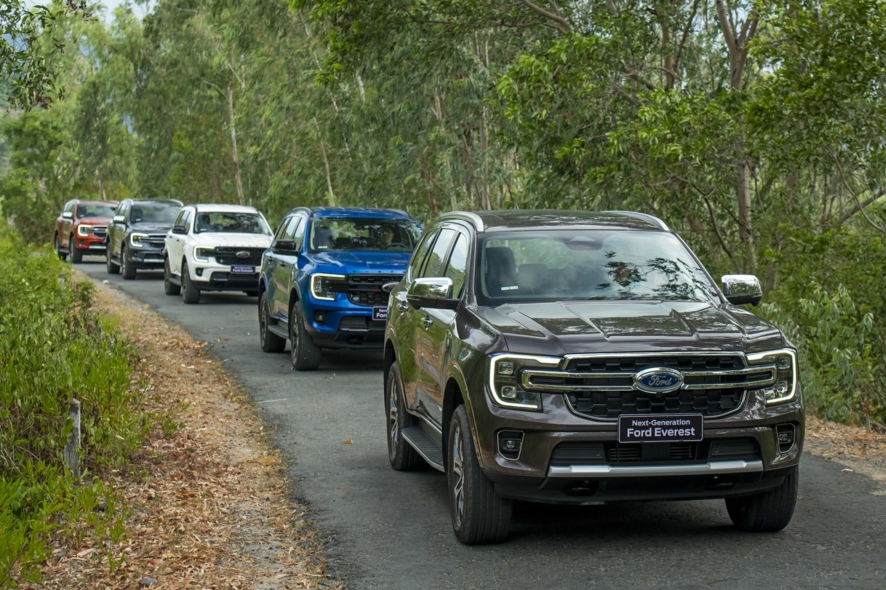 Ford Việt Nam tổ chức hành trình trải nghiệm Ford Everest hoàn toàn mới