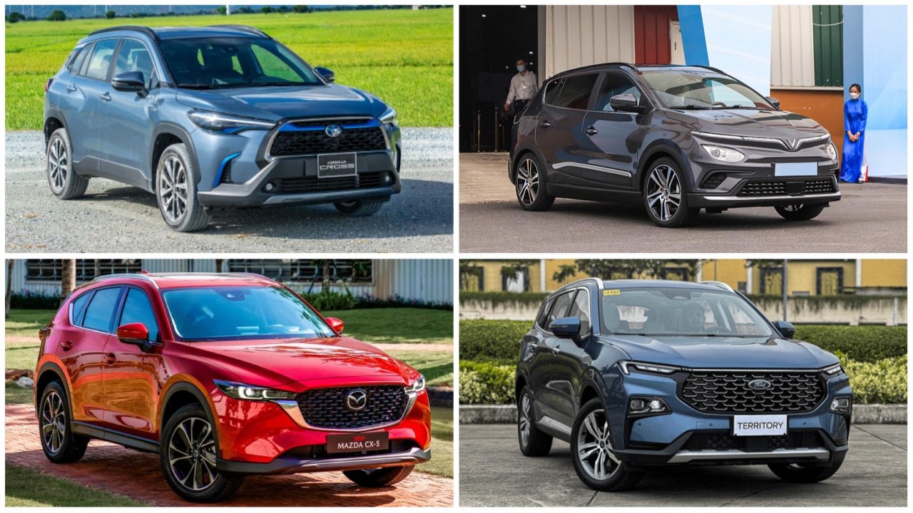 CUV cỡ C nửa đầu năm 2023 CUV cỡ C nửa đầu năm 2023