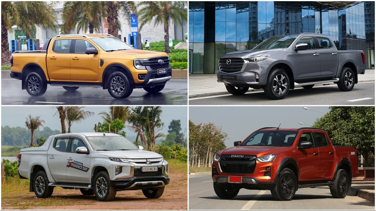 Cứ 10 xe bán tải bán ra thì có 8 chiếc Ford Ranger