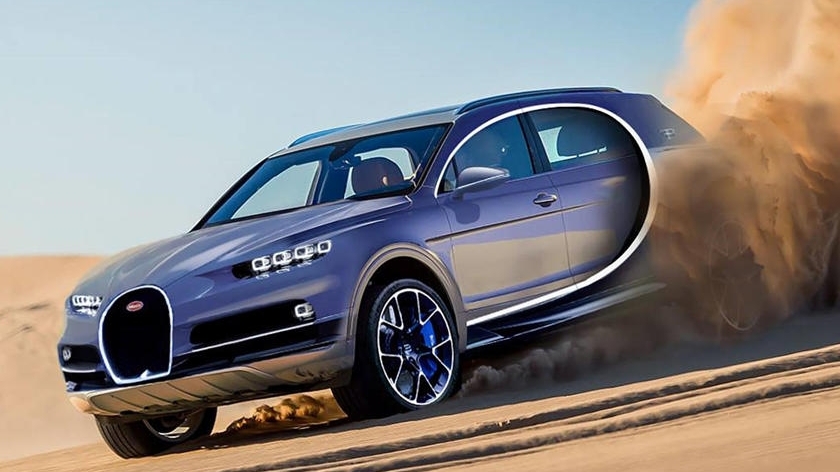 Bugatti sẽ sản xuất SUV, giá bán dự kiến khoảng 1 triệu USD