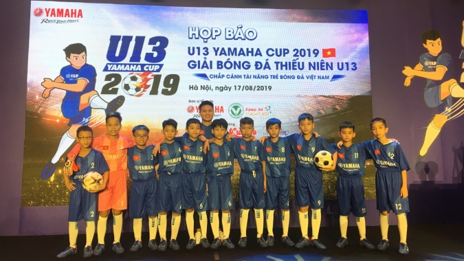 Yamaha tổ chức Giải bóng đá thiếu niên U13 2019