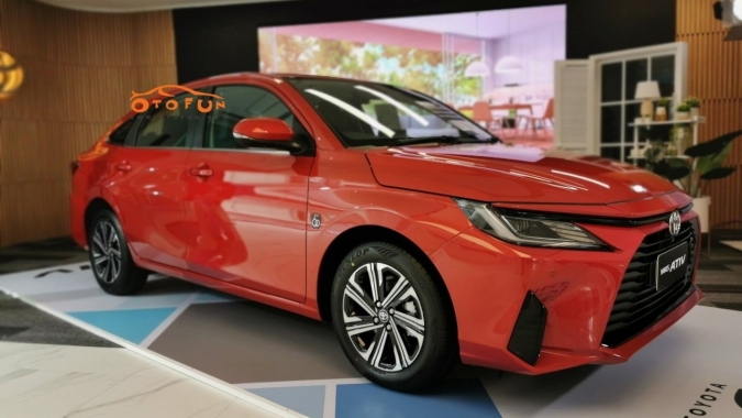 Toyota Vios thế hệ mới giá từ 355 triệu đồng tại Thái Lan