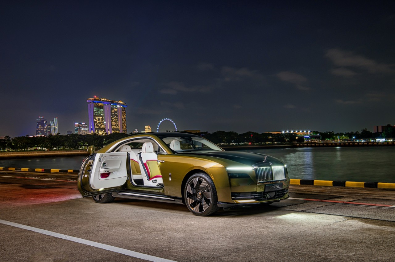 Xe điện siêu sang Rolls-Royce Spectre ra mắt khách hàng Đông Nam Á
