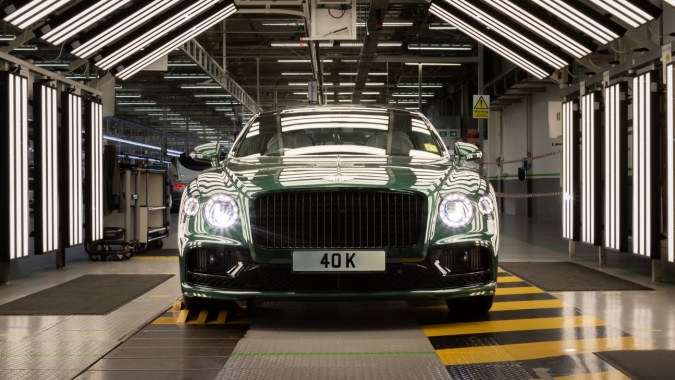 Chiếc Bentley Flying Spur thứ 40.000 xuất xưởng