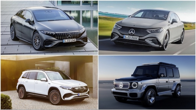 Mercedes EQ công bố loạt xe điện mới