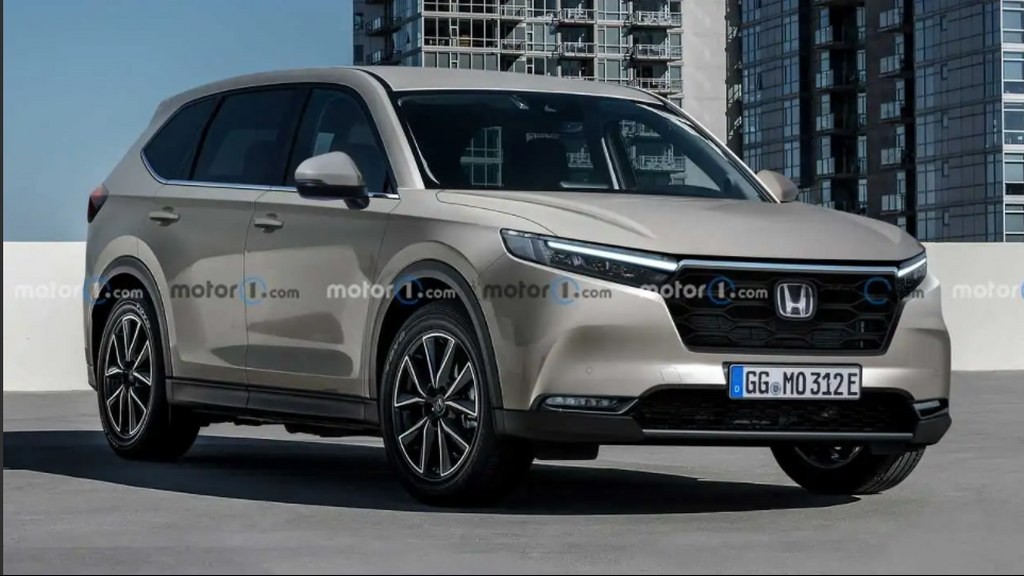 Hình phác thảo Honda CR-V thế hệ mới