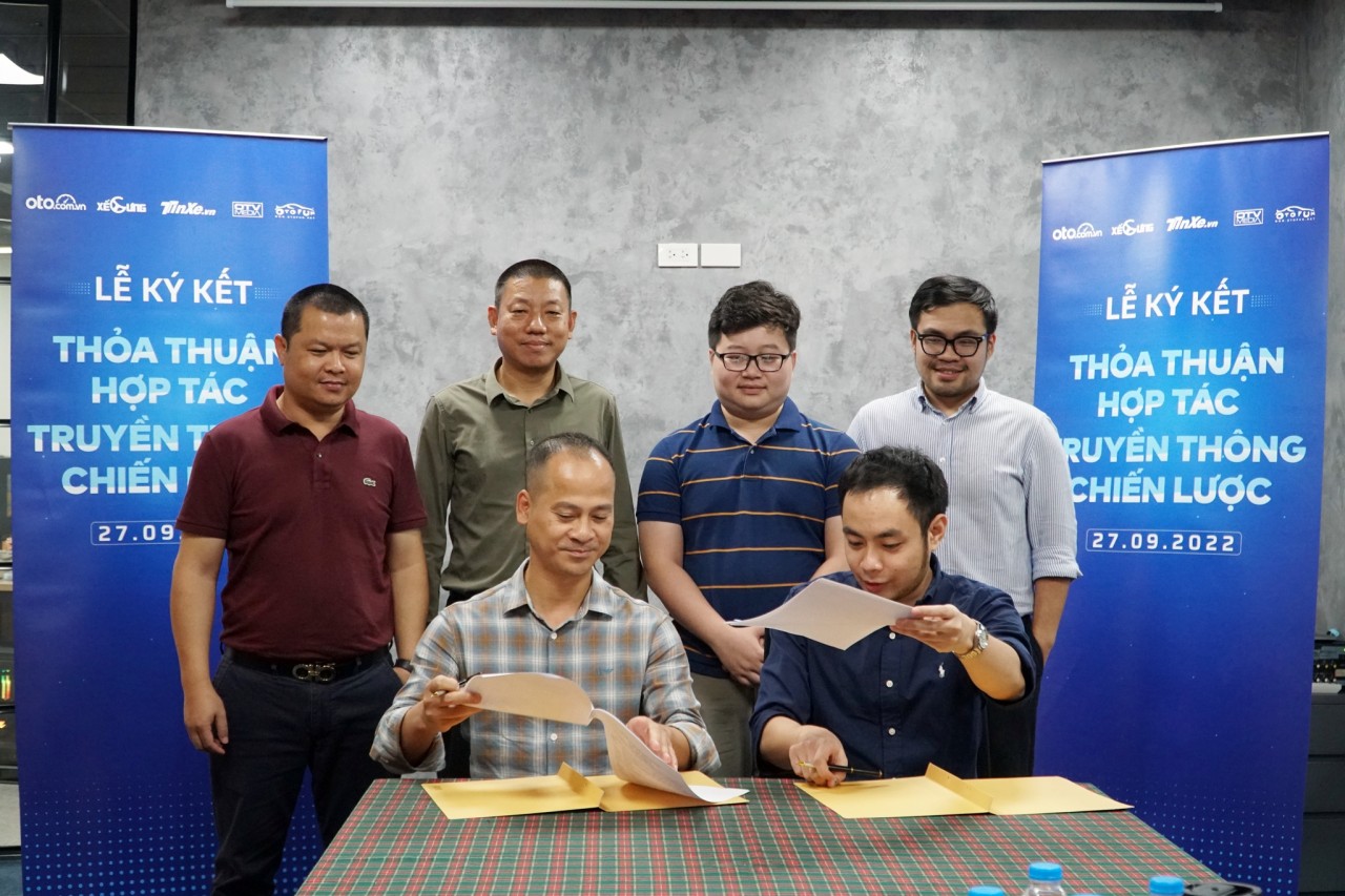 OtoFun và Auto Portal Vietnam ký hết hợp tác truyền thông chiến lược
