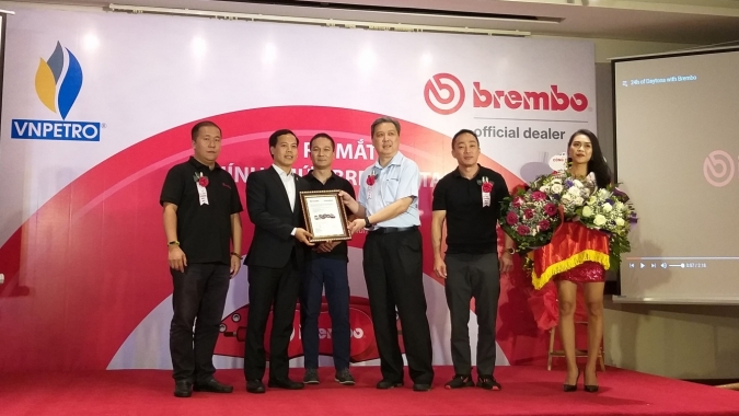 Hãng phanh "hàng hiệu" Brembo chính thức về tại Việt Nam